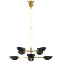 Visual Comfort Graphic Large Two-Tier Chandelier