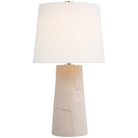 Visual Comfort Braque Medium Debossed Table Lamp