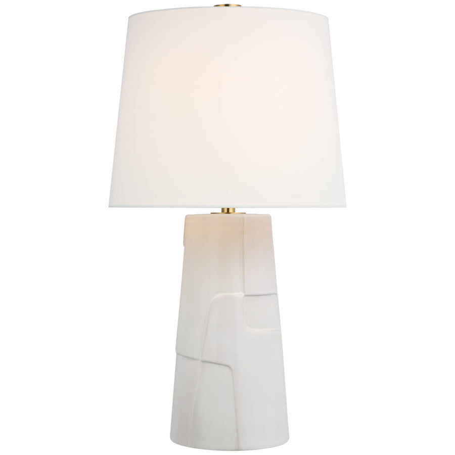 Visual Comfort Braque Medium Debossed Table Lamp