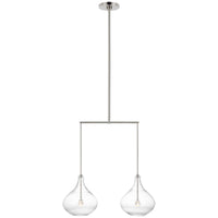 Visual Comfort Lomme Small Linear Chandelier