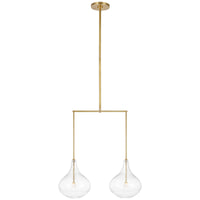 Visual Comfort Lomme Small Linear Chandelier