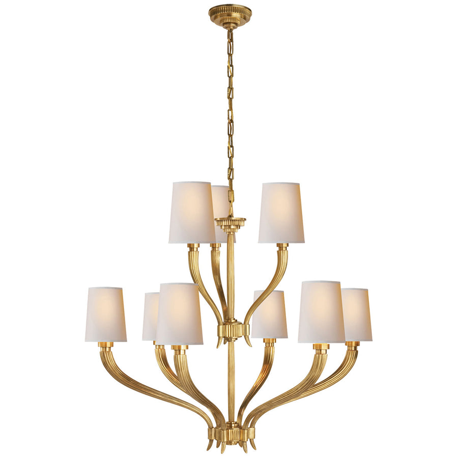 Visual Comfort Ruhlmann 2-Tier Chandelier