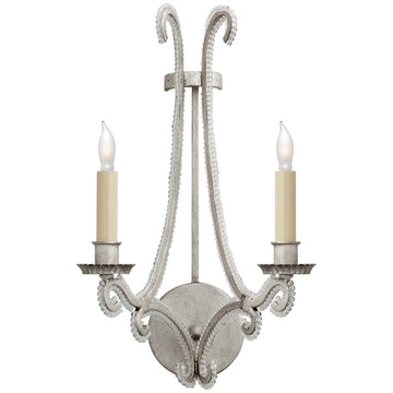 Visual Comfort Oslo Sconce with Clear Glass