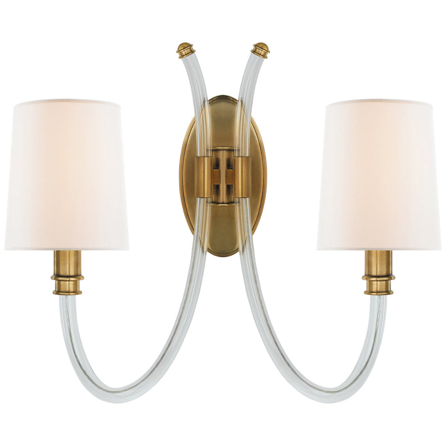 Visual Comfort Clarice Double Sconce