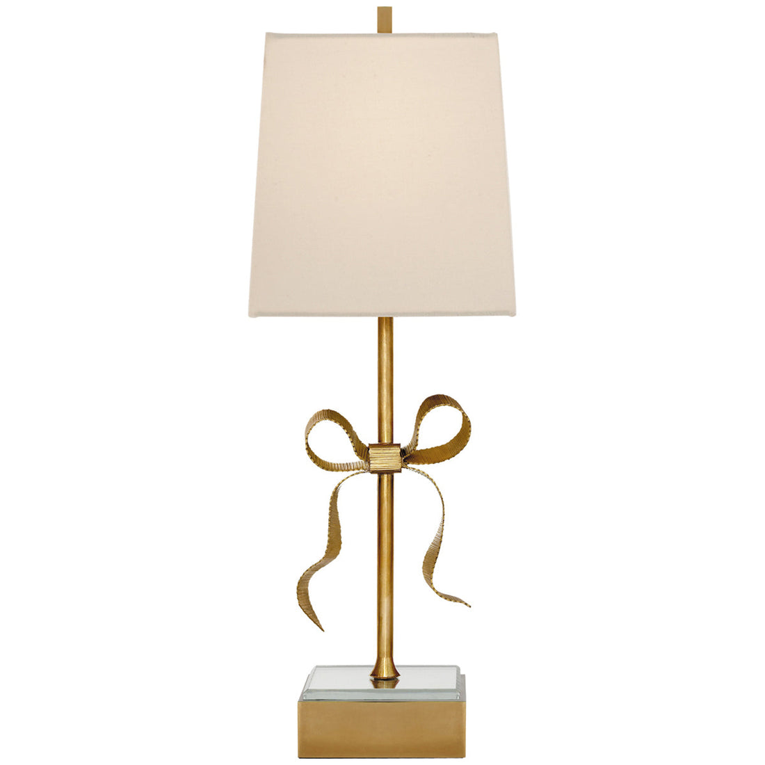 Visual Comfort Ellery Gros-Grain Bow Table Lamp