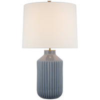 Visual Comfort Braylen Medium Ribbed Table Lamp