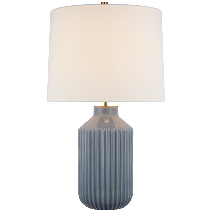 Visual Comfort Braylen Medium Ribbed Table Lamp