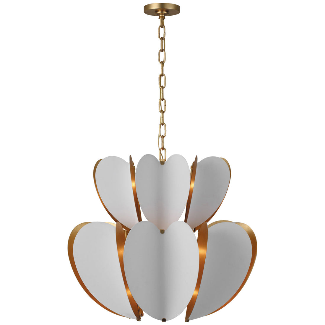 Visual Comfort Danes 2-Tier Chandelier