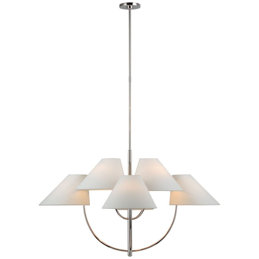 Visual Comfort Kinsley Large Two-Tier Chandelier