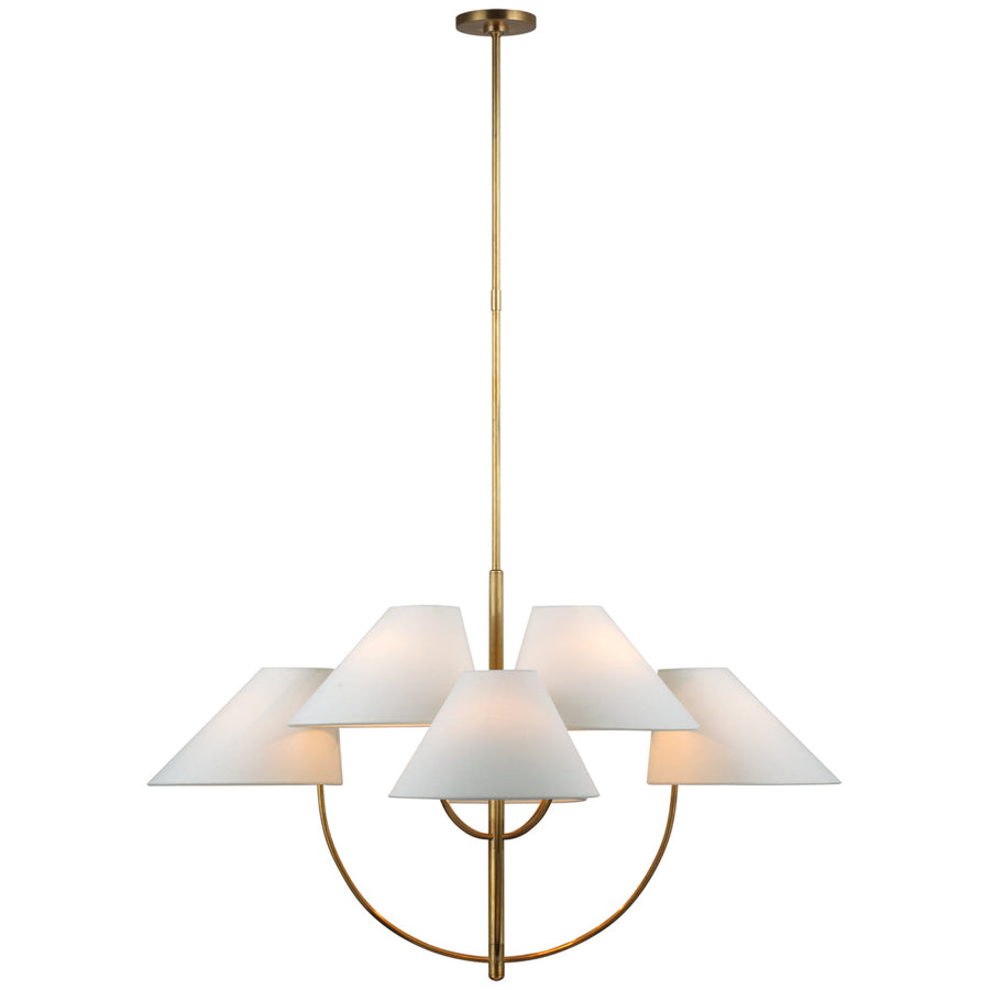 Visual Comfort Kinsley Large Two-Tier Chandelier