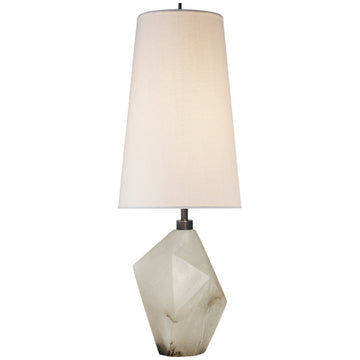 Visual Comfort Halcyon Accent Table Lamp in Alabaster
