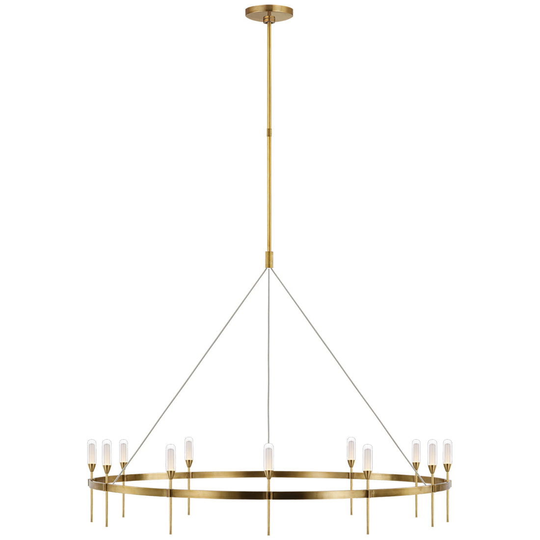 Visual Comfort Overture Grande Ring Chandelier