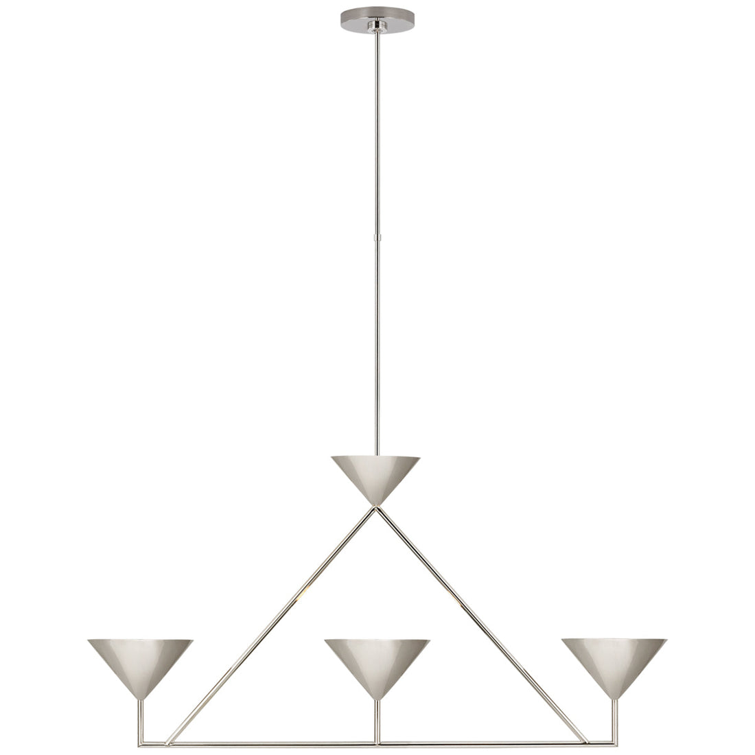 Visual Comfort Orsay Medium 3-Light Linear Chandelier