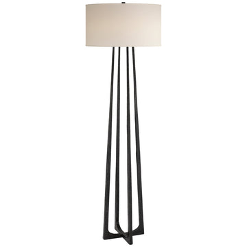 Visual Comfort Scala Large Hand-Forged Floor Lamp