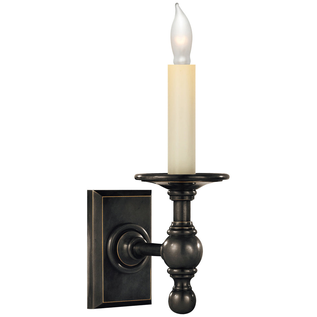 Visual Comfort Single Library Classic Sconce