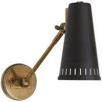 Visual Comfort Antonio Adjustable One-Arm Wall Lamp