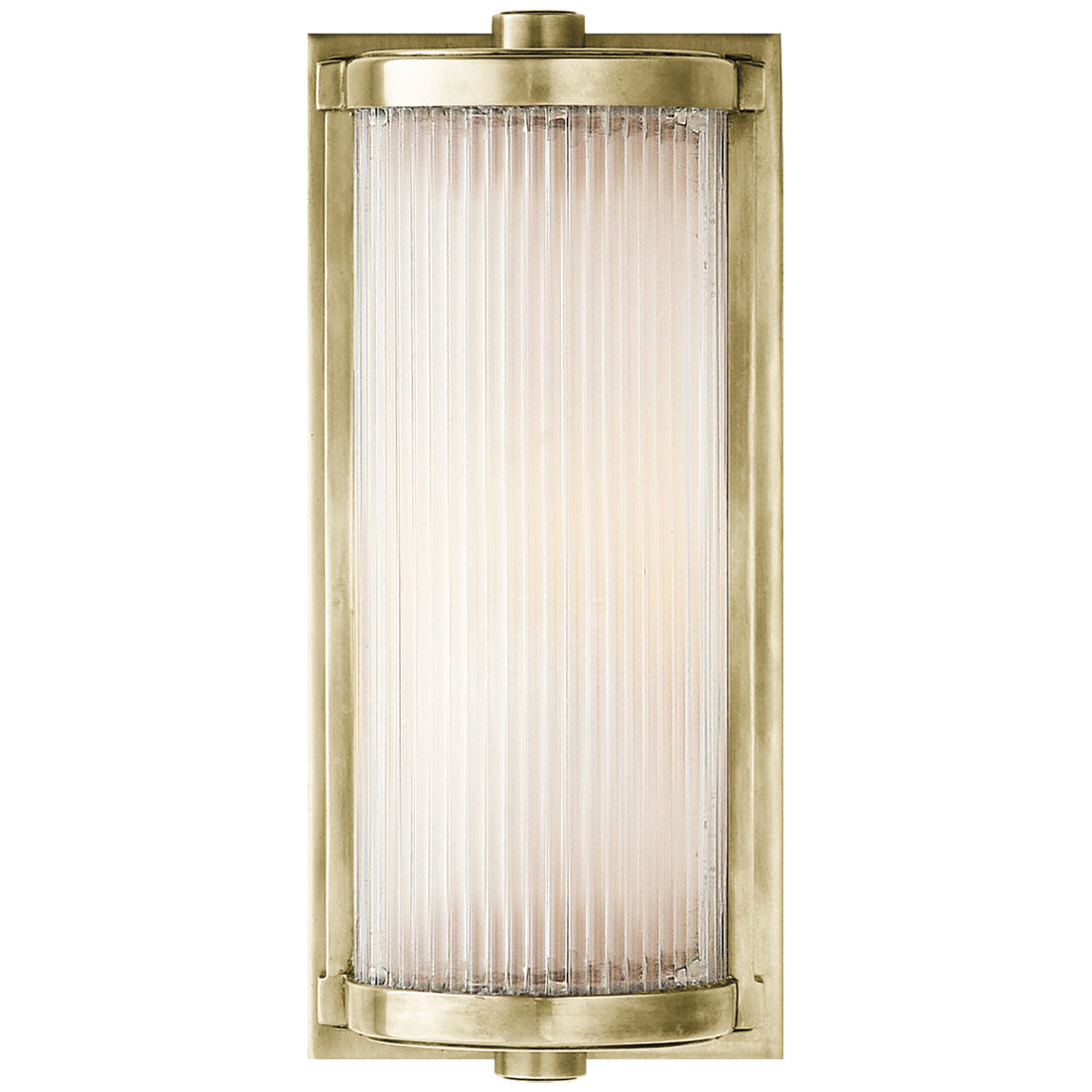 Visual Comfort Dresser Short Glass Rod Light