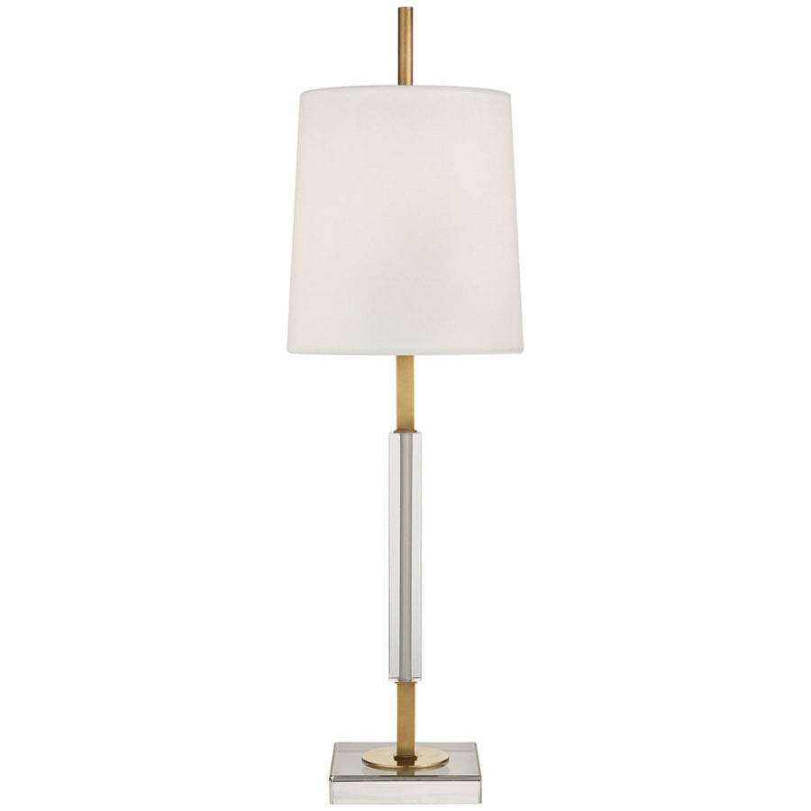 Visual Comfort Lexington Medium Table Lamp with Crystal