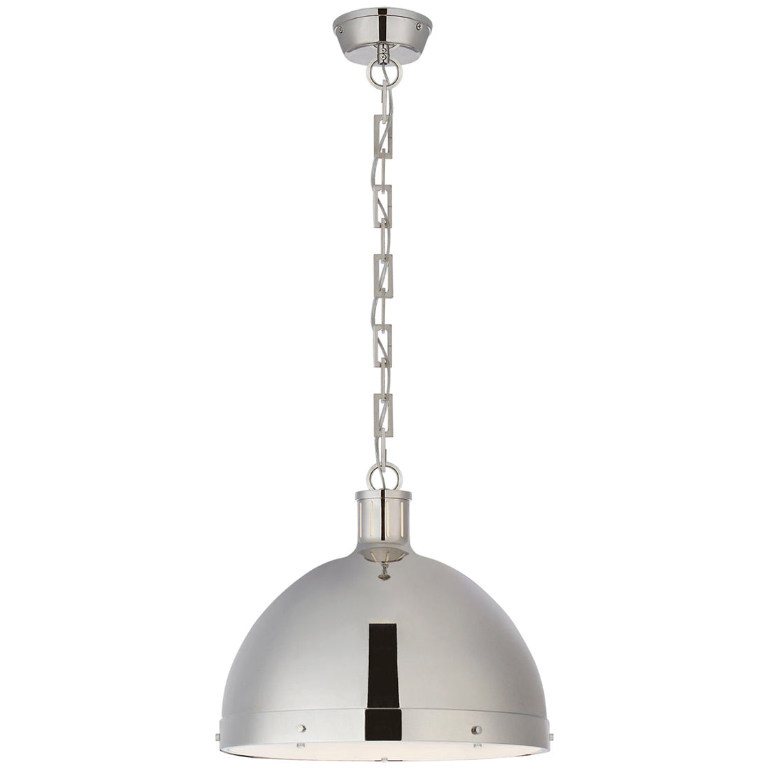 Visual Comfort Hicks Extra Large Pendant with Acrylic Diffuser