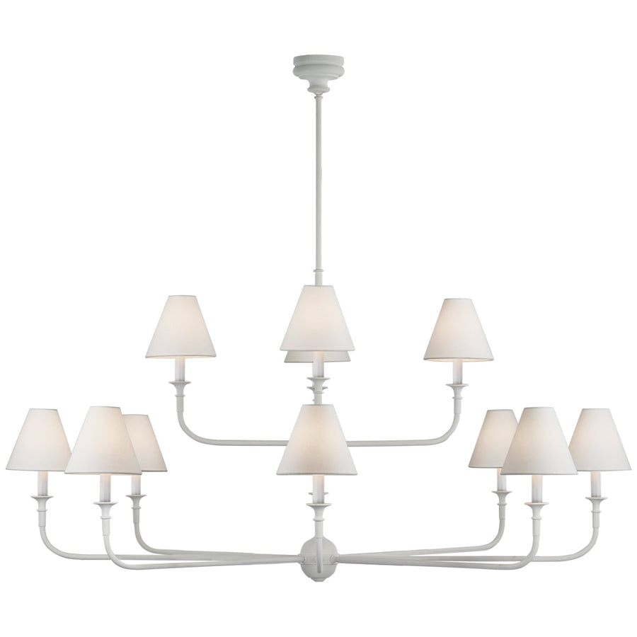 Visual Comfort Piaf Grande Two-Tier Chandelier