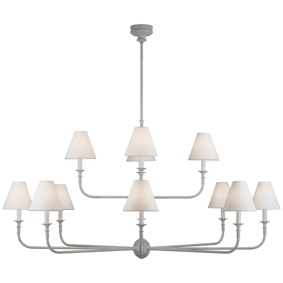 Visual Comfort Piaf Grande Two-Tier Chandelier