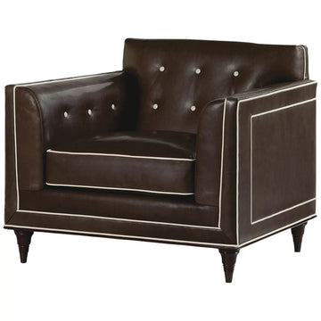 Baker Furniture Wren Tufted Chair BA6372