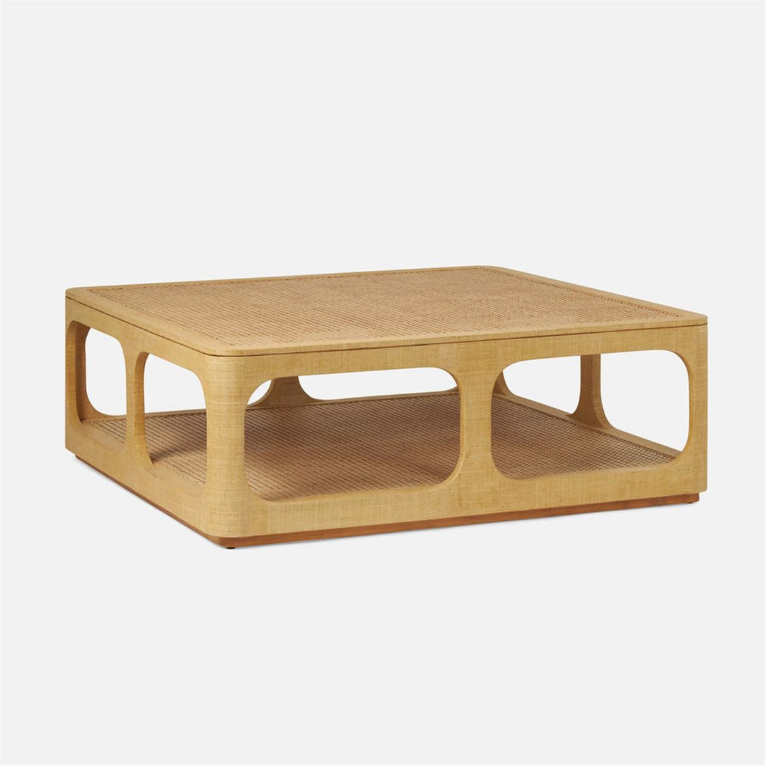 Made Goods Fiorenza Raffia Coffee Table