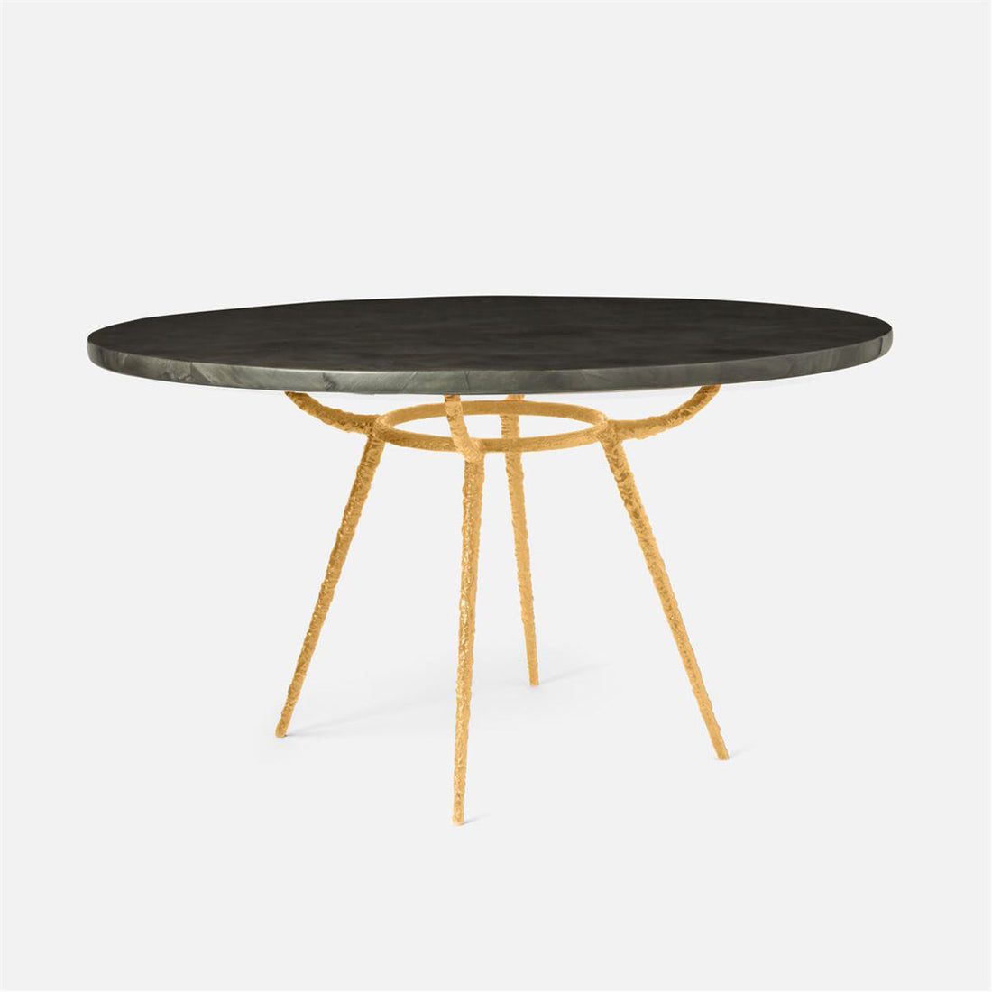 Made Goods Grace Dining Table in Faux Horn