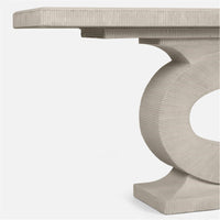 Made Goods Grier Keyhole Base Concrete Outdoor Console Table