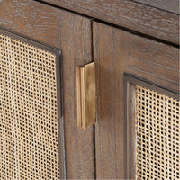 Villa & House Kelsea 4-Door Cabinet - Driftwood