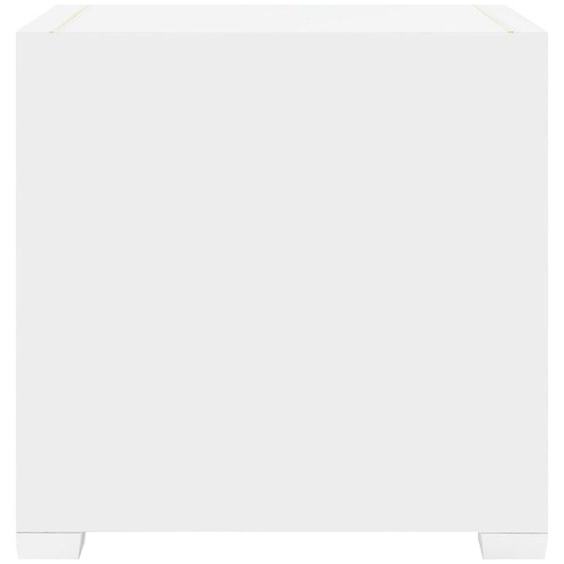 Villa & House Karen 1-Drawer Side Table - White