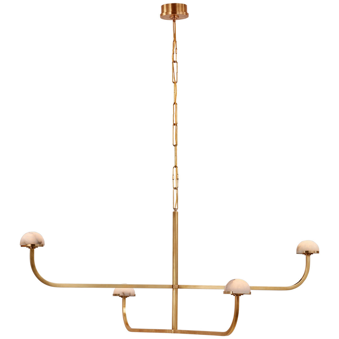 Visual Comfort Pedra Two Tier Shallow Chandelier