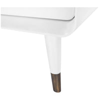 Villa & House Malmo 2-Drawer Side Table - White