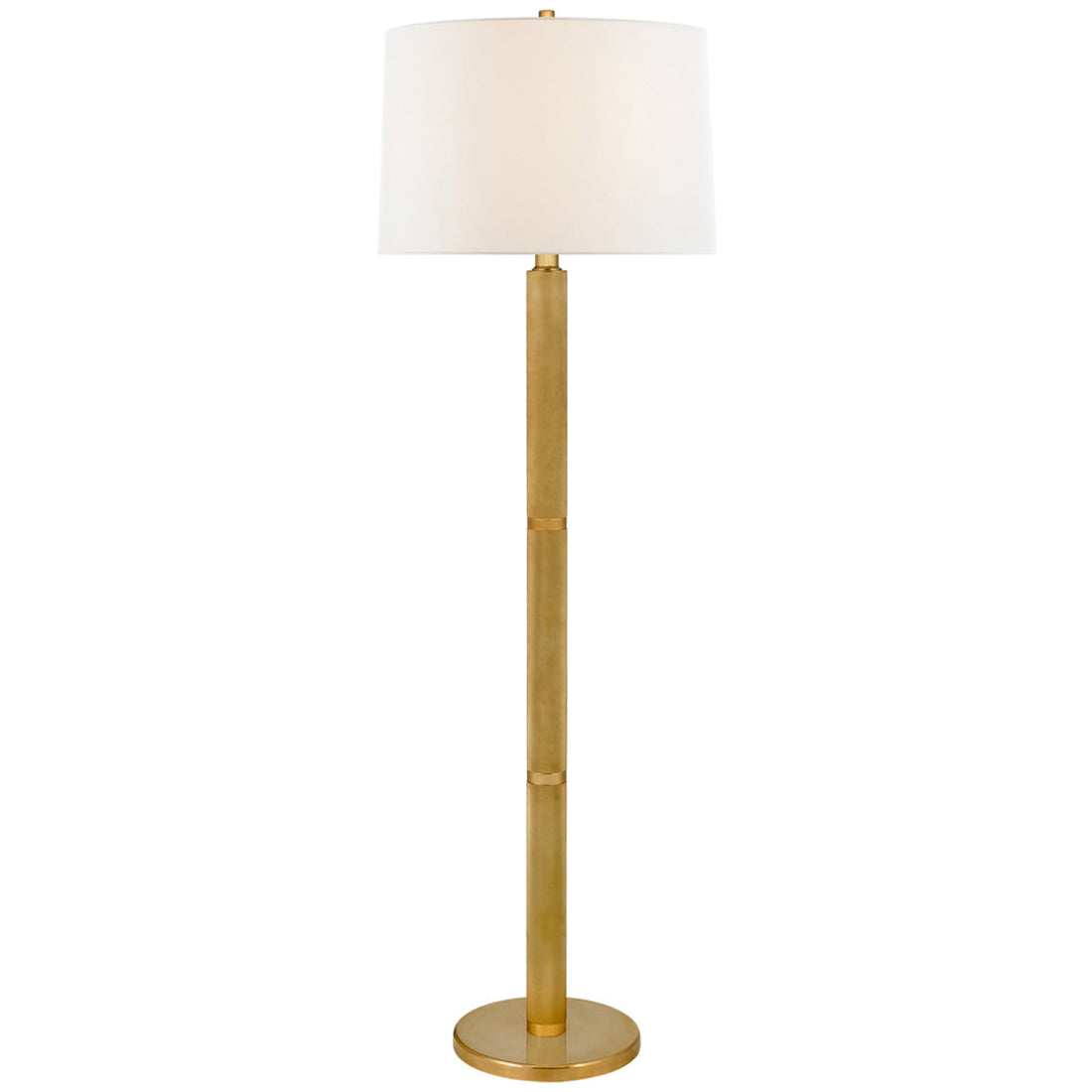 Visual Comfort, Barrett Large Knurled Floor Lamp, Floor Lamps