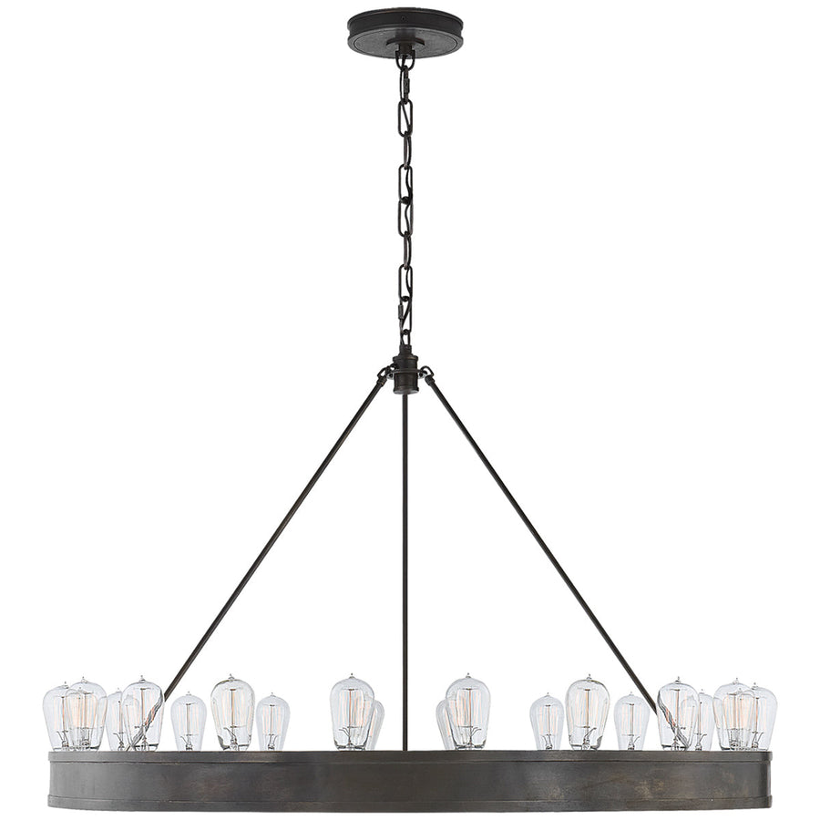 Visual Comfort Roark 40-Inch Modular Ring Chandelier