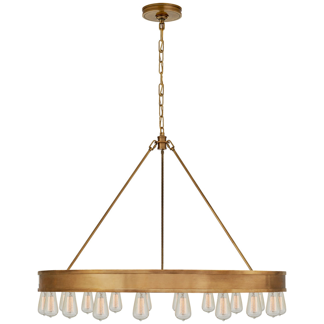 Visual Comfort Roark 40-Inch Modular Ring Chandelier