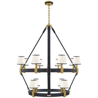 Visual Comfort Riley Large 2-Tier Chandelier