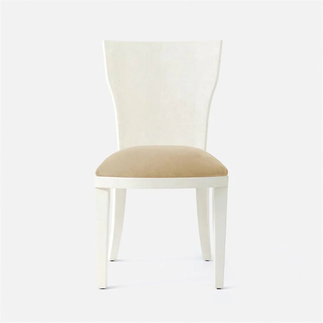 Made Goods Blair Vintage Faux Shagreen Chair in Aras Mohair