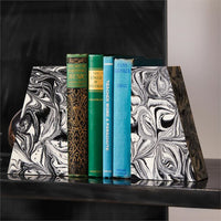 Made Goods Agnus Swirled Resin Bookends
