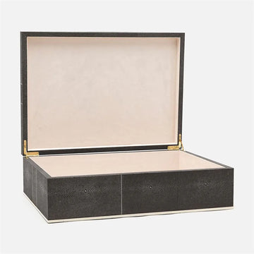 Made Goods Breck Patterned Realistic Faux Shagreen XL Box