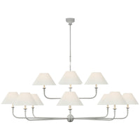 Visual Comfort Piaf Oversized Two Tier Chandelier