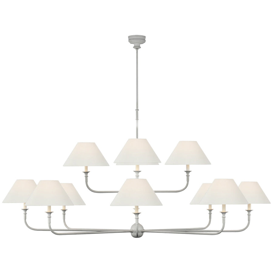 Visual Comfort Piaf Oversized Two Tier Chandelier